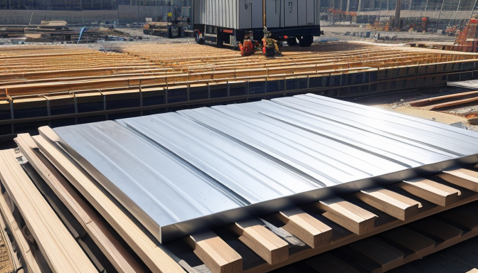 Trapezoidal Steel Deck Sheet
