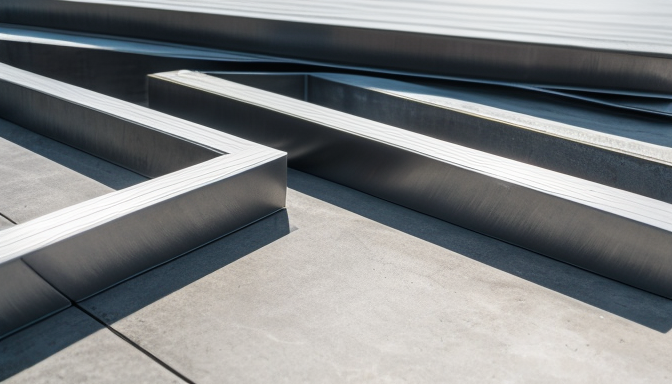 Trapezoidal Steel Sheet for Under-Concrete